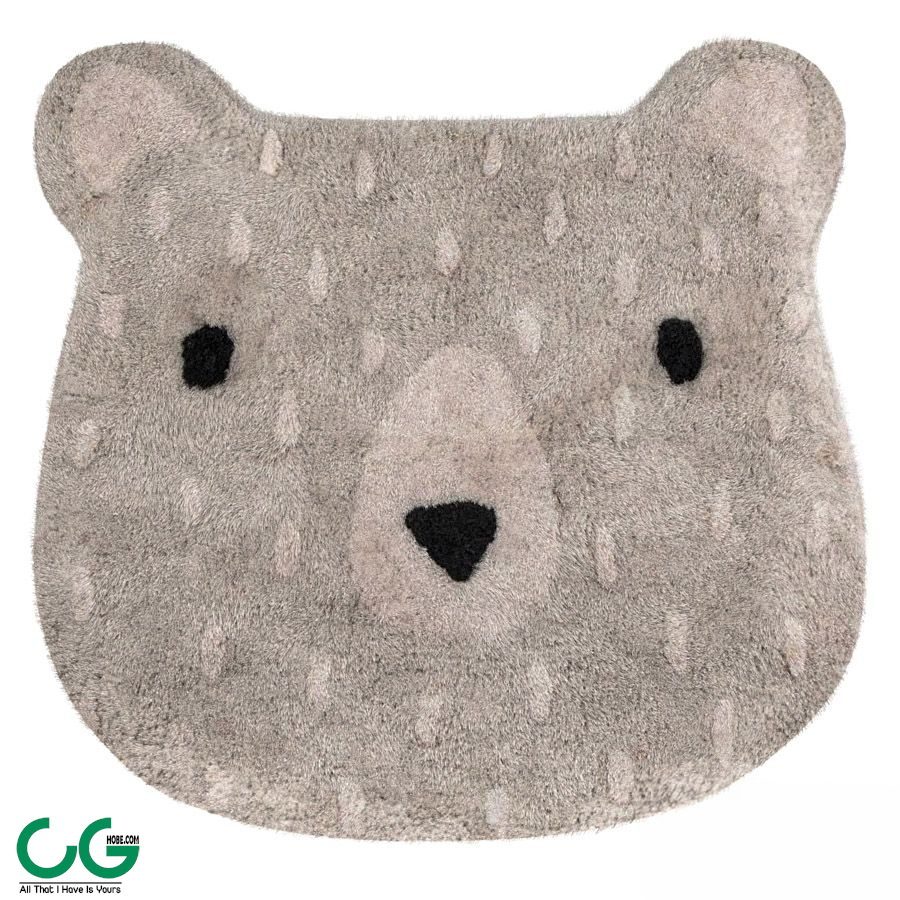 Sass & Belle Gray Bear Camp Rug